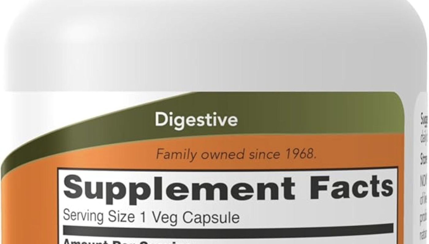 Supplement Facts panel of NOW Supplements Probiotic-10, captured 2026-09-27